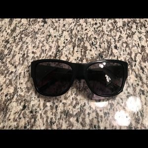Versace Black Polarized Sunglasses
